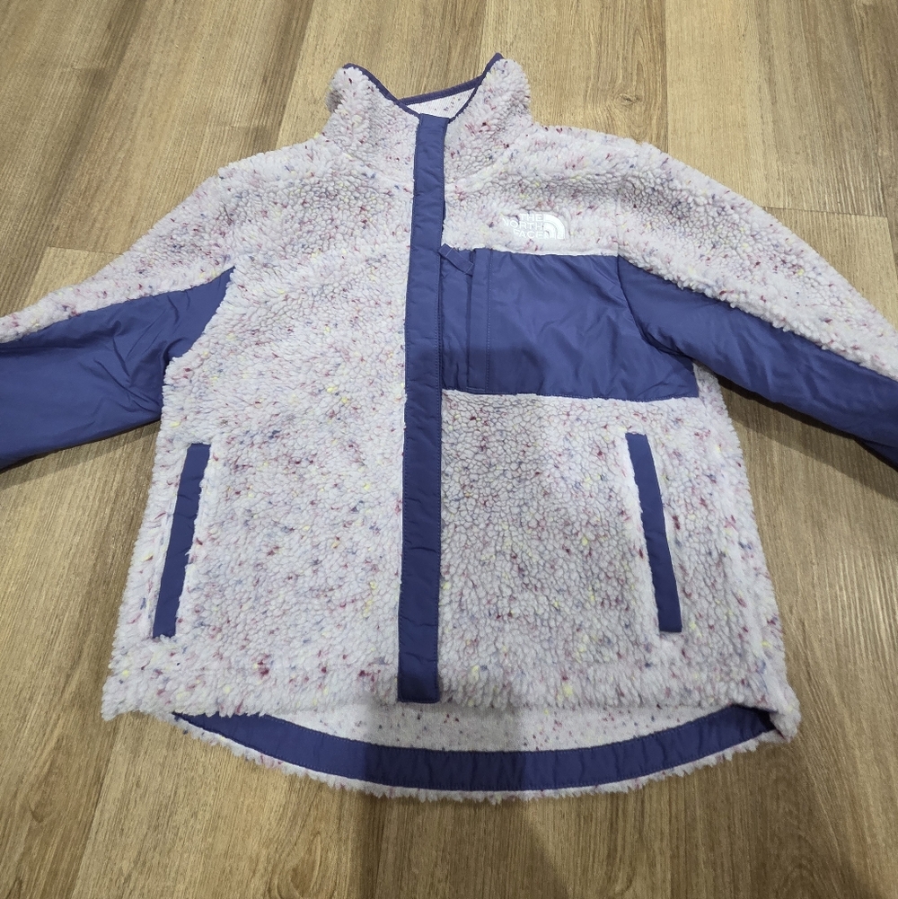The North Face Girls Mashup Snap Fleece Jacket/Coat